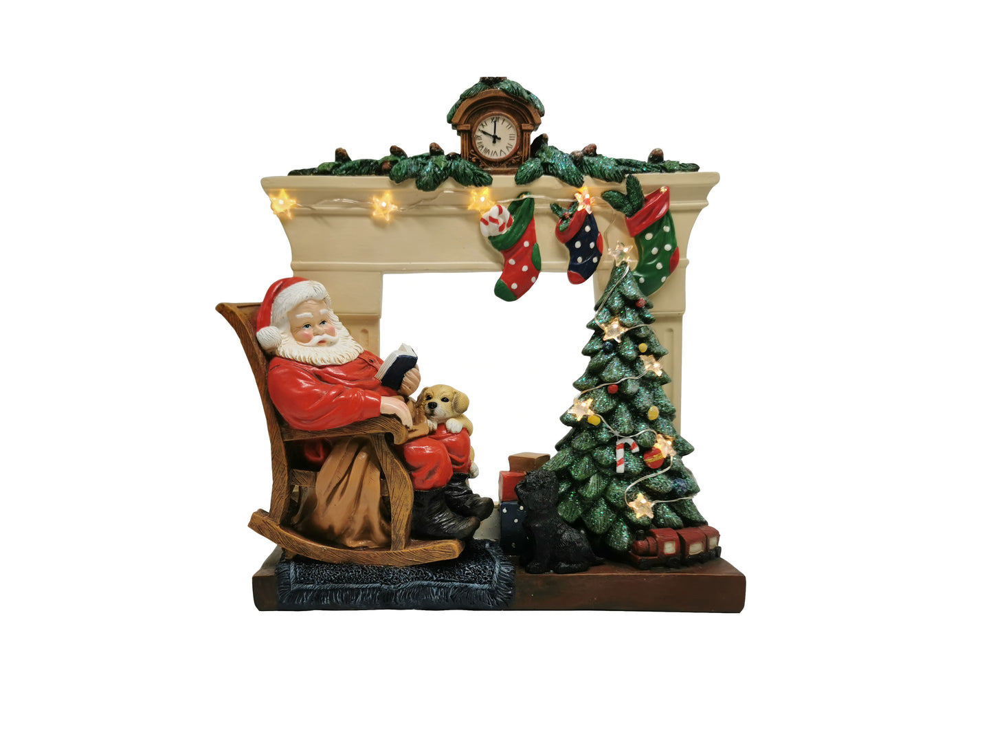 Santa on a Rocking Chair