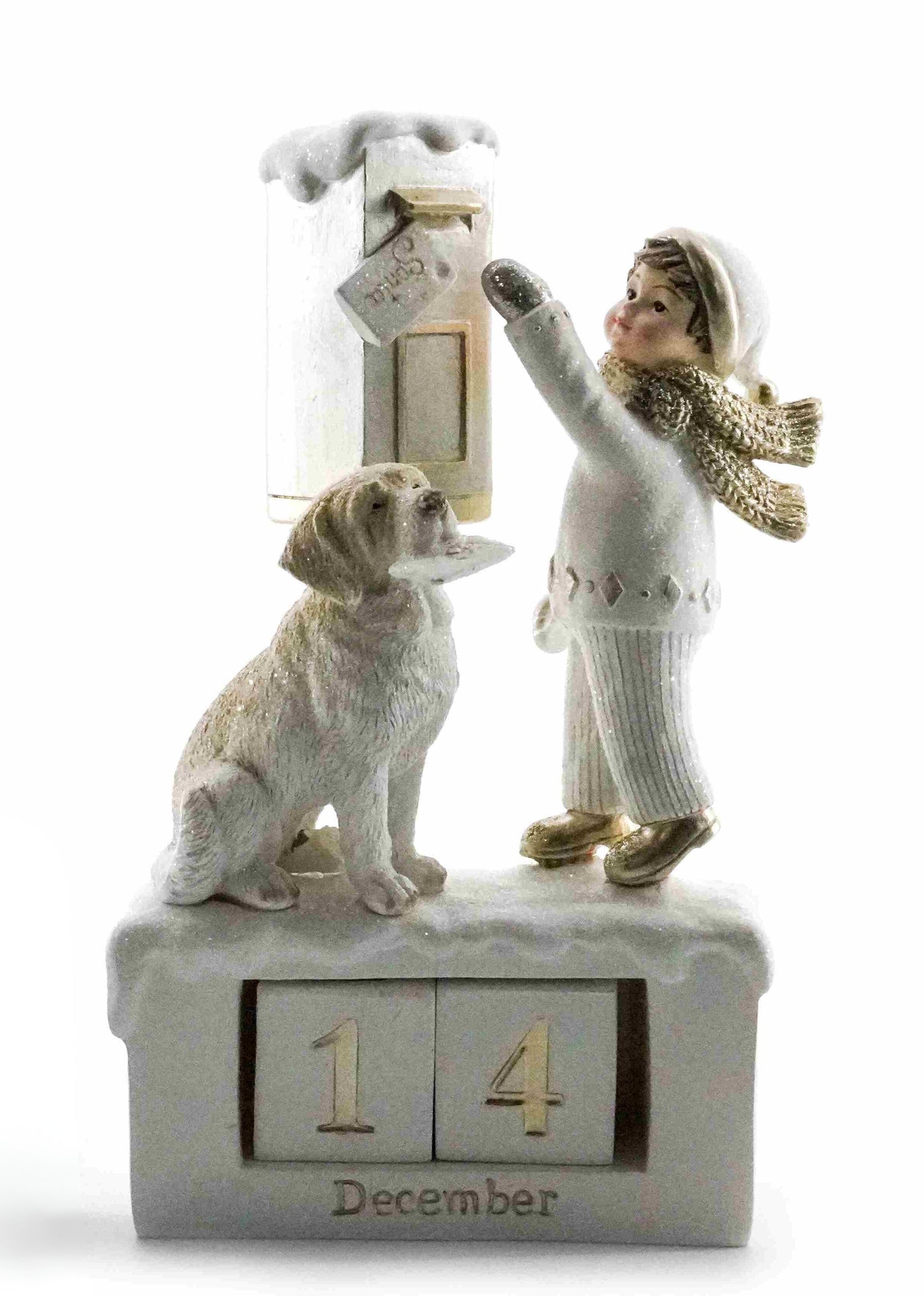 North Pole White Calendar