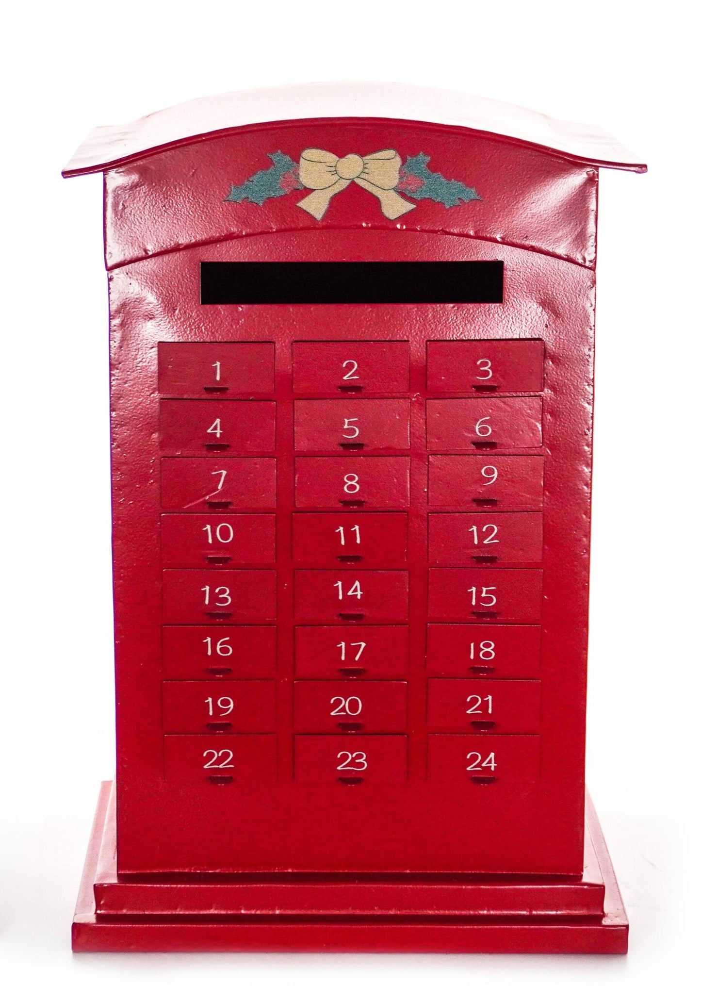 Metal Post Office Box - Advent Calendar