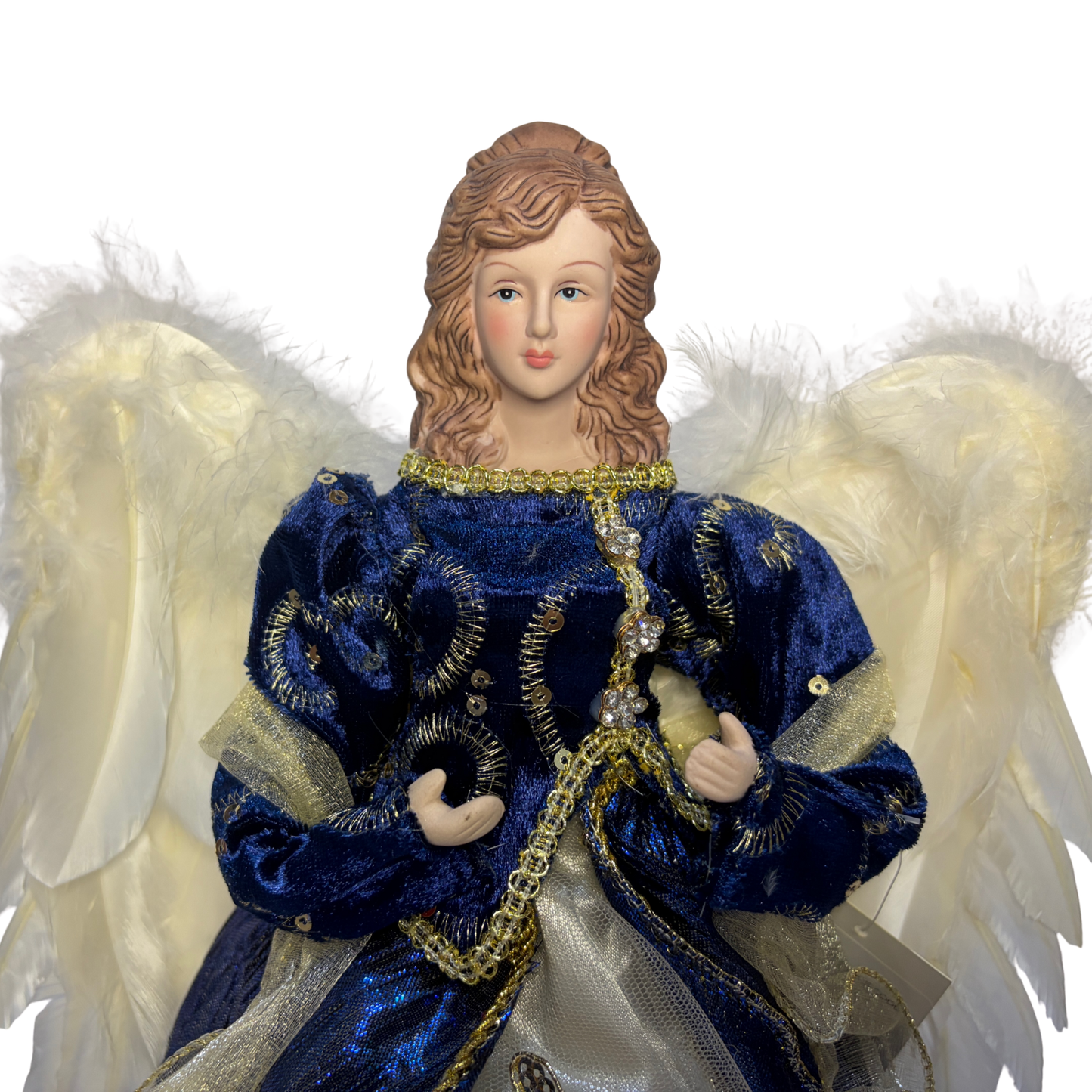 Royal Blue Angel Tree Topper