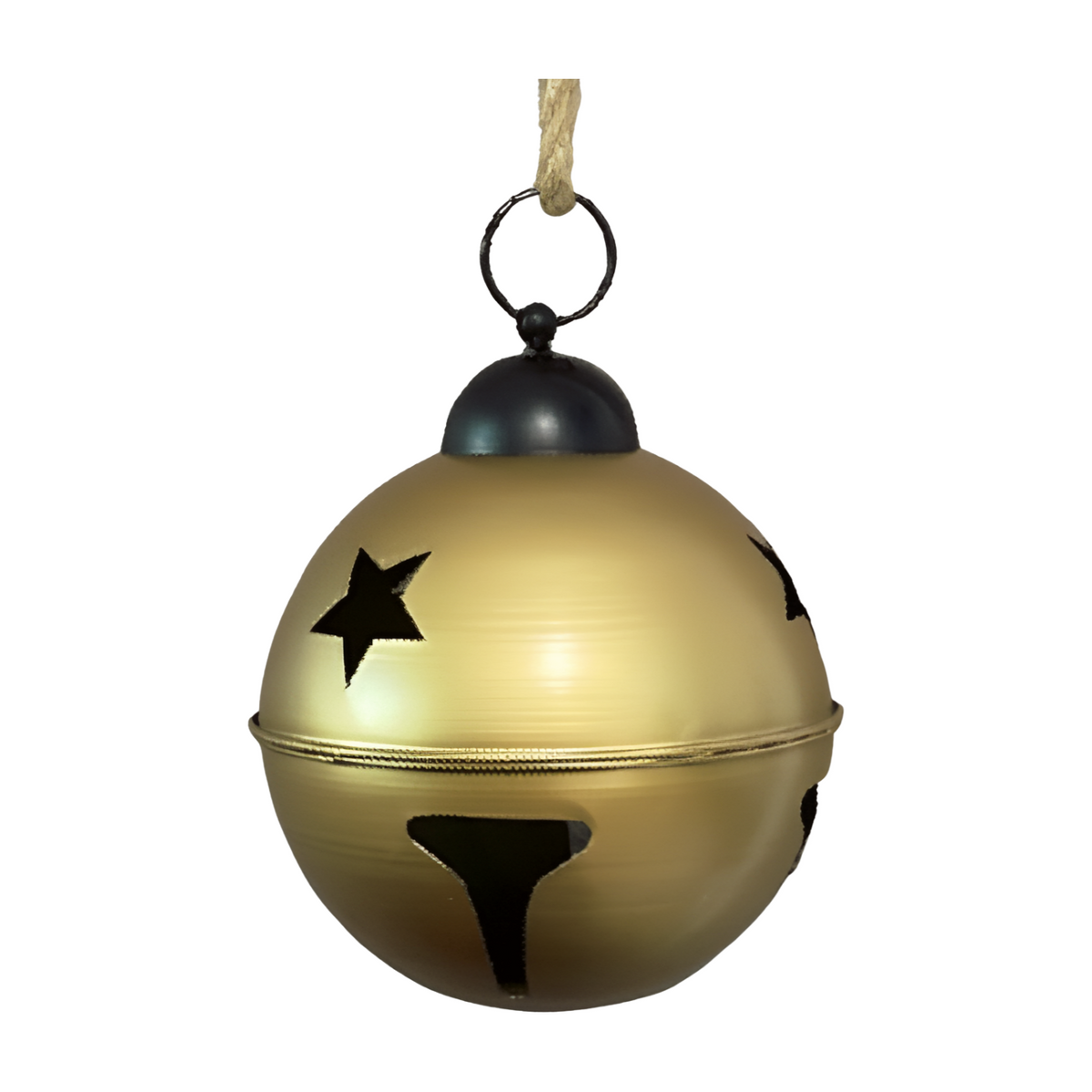 Gold decorative bell ornament