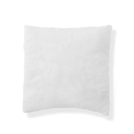 Soft 20cm x 20cm cushion insert with polyester filling for decorative cushions