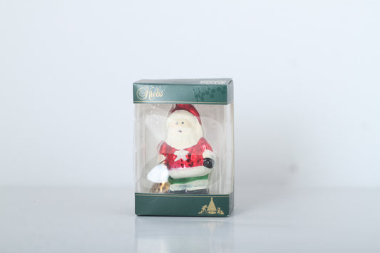 Santa with Gift Tree Decoration