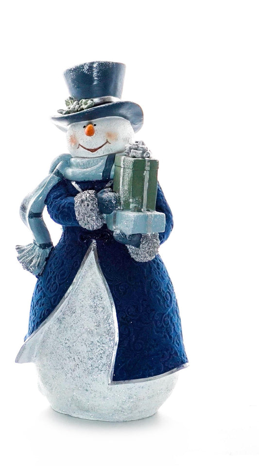 Snowman Gown - Blue