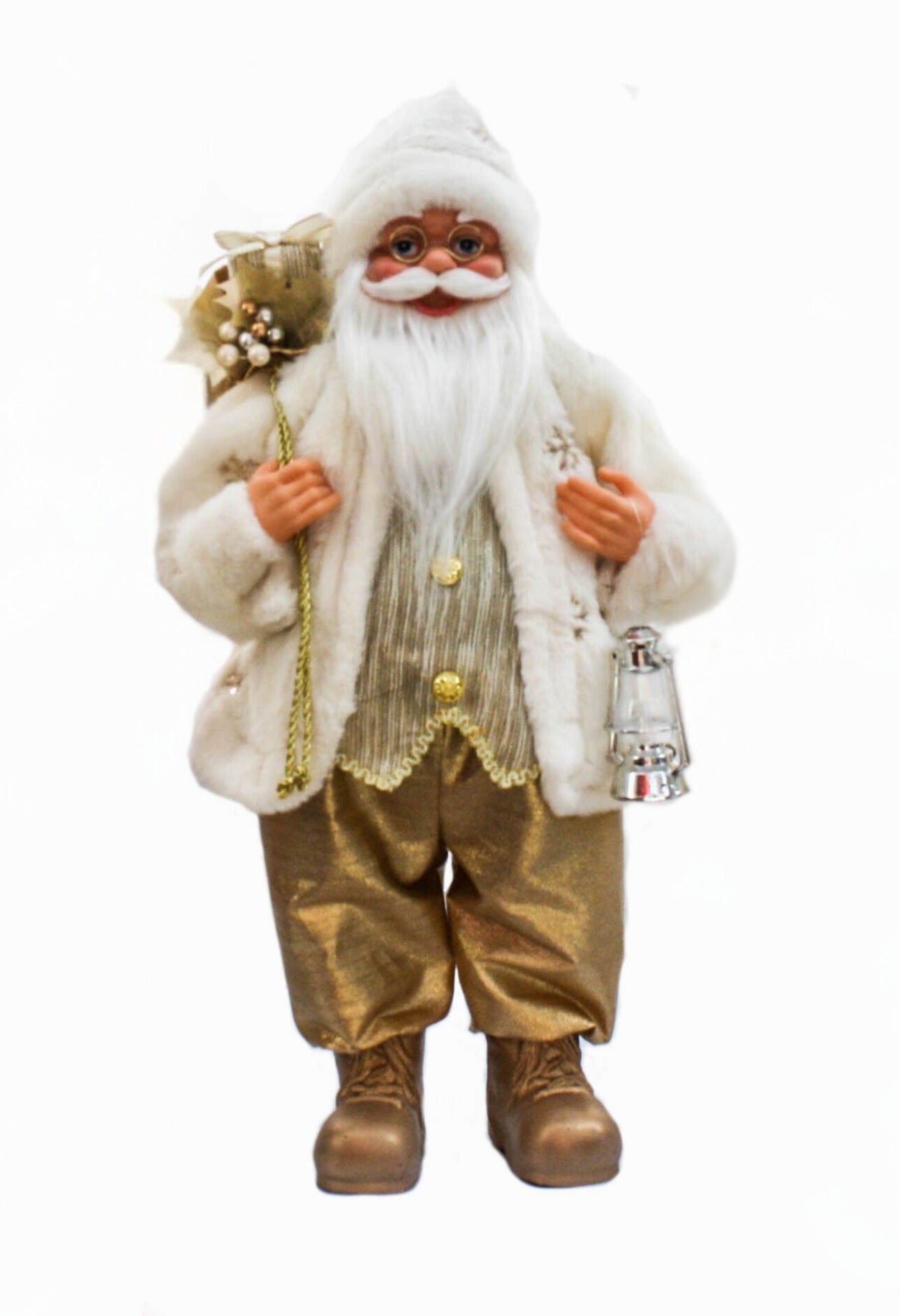 Santa Gold Boots - Medium