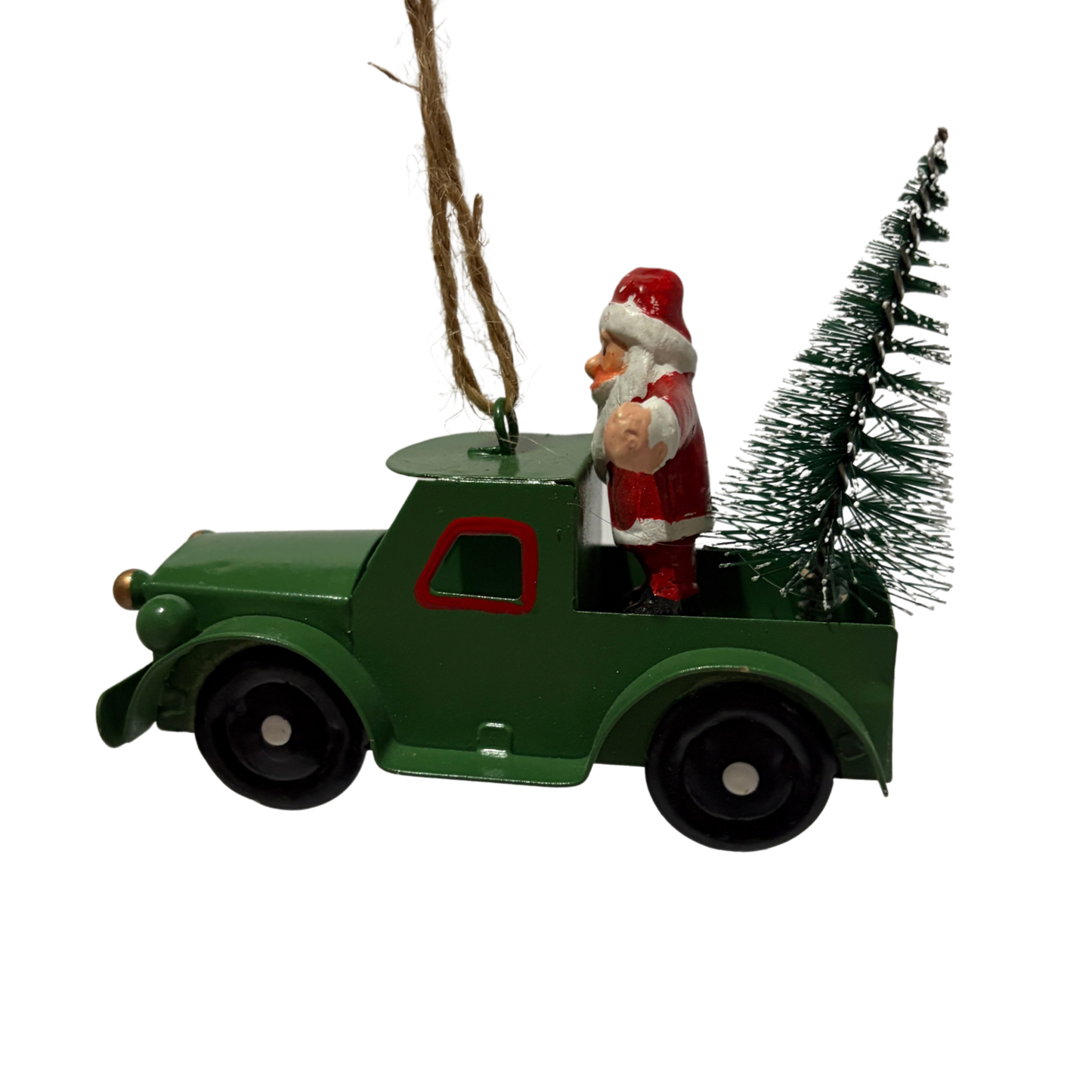 Metal Truck Hanging Christmas Tree Ornaments
