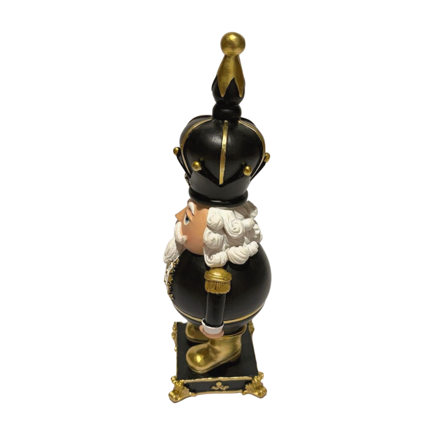 Black and Gold Podgy Nutcracker