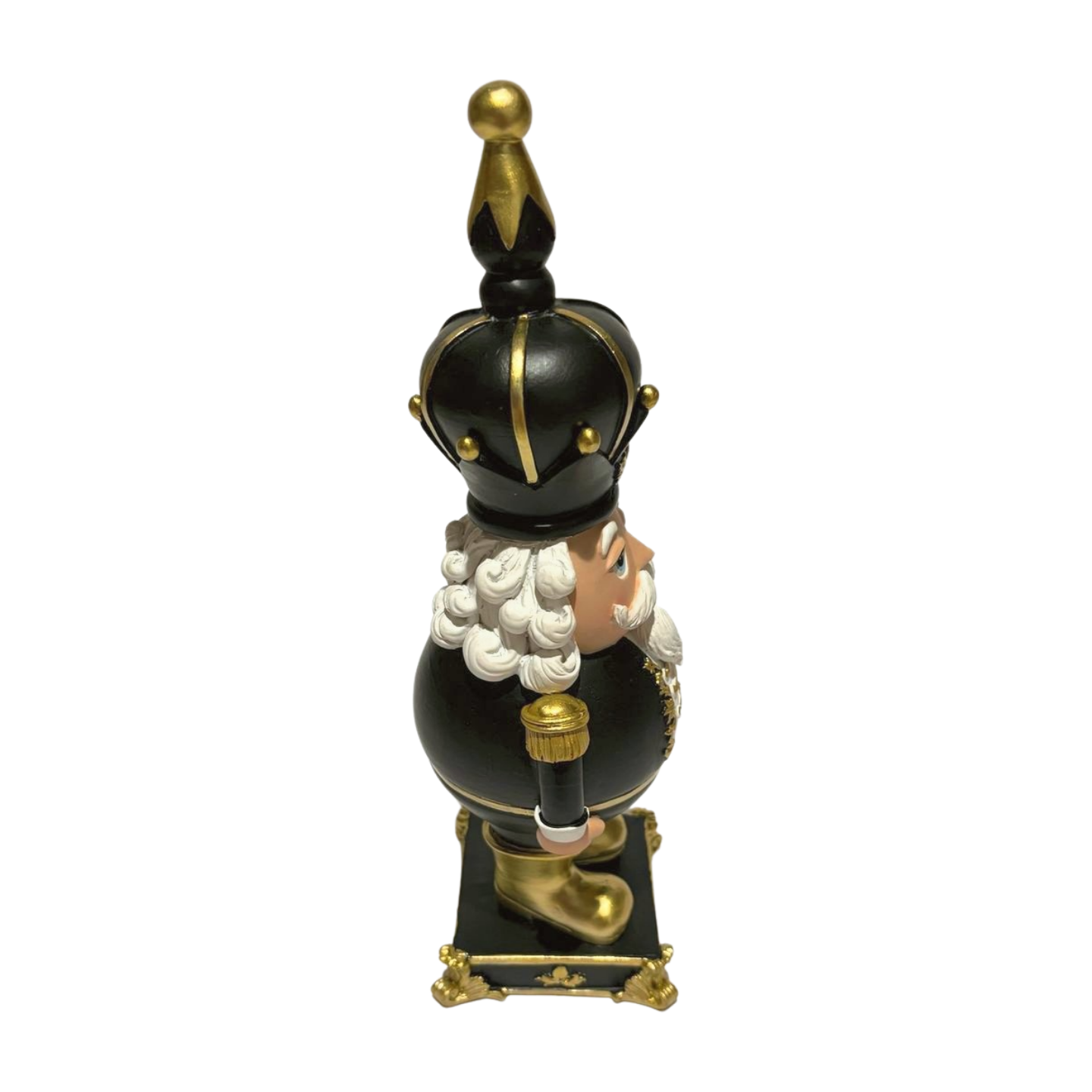 Black and Gold Podgy Nutcracker