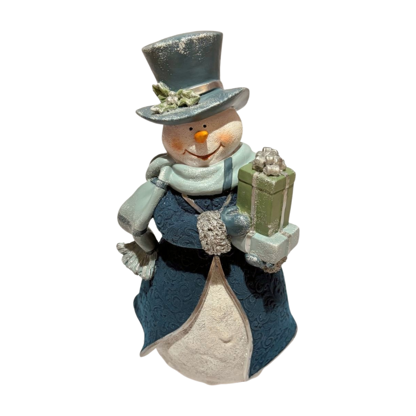 Blue Velvet Snowman