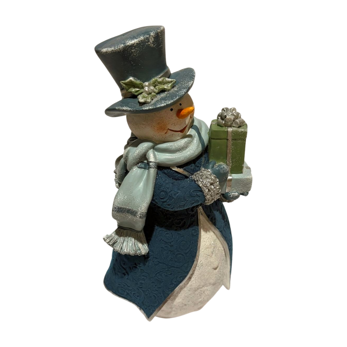 Blue Velvet Snowman