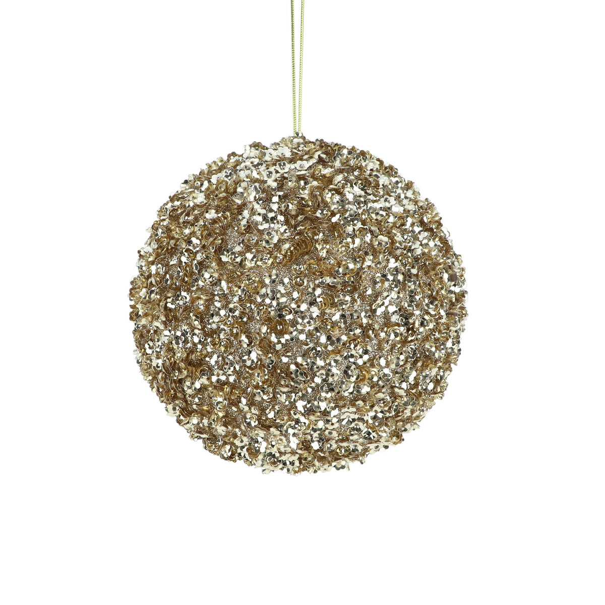 Champagne Sequin Bauble