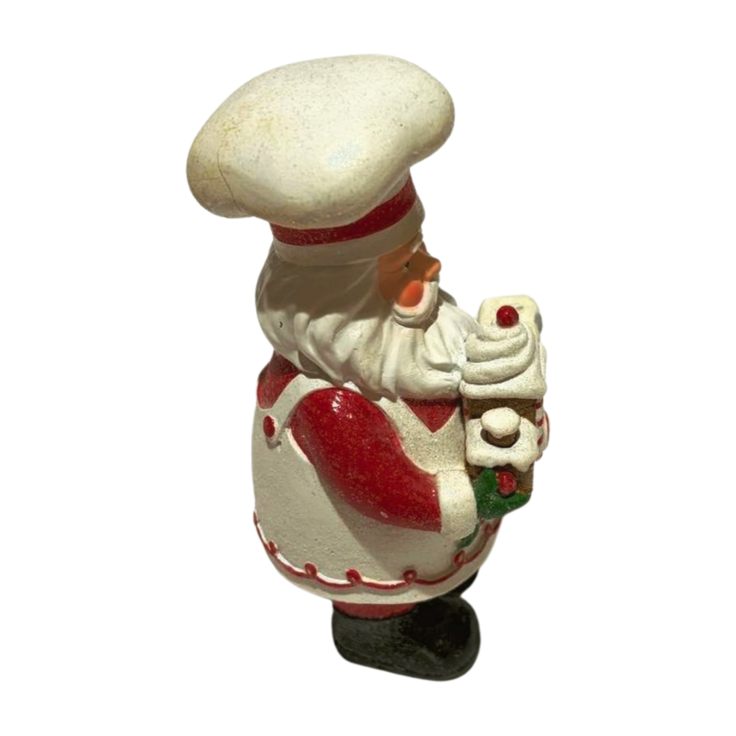 Chef Santa with Gingerbread Train