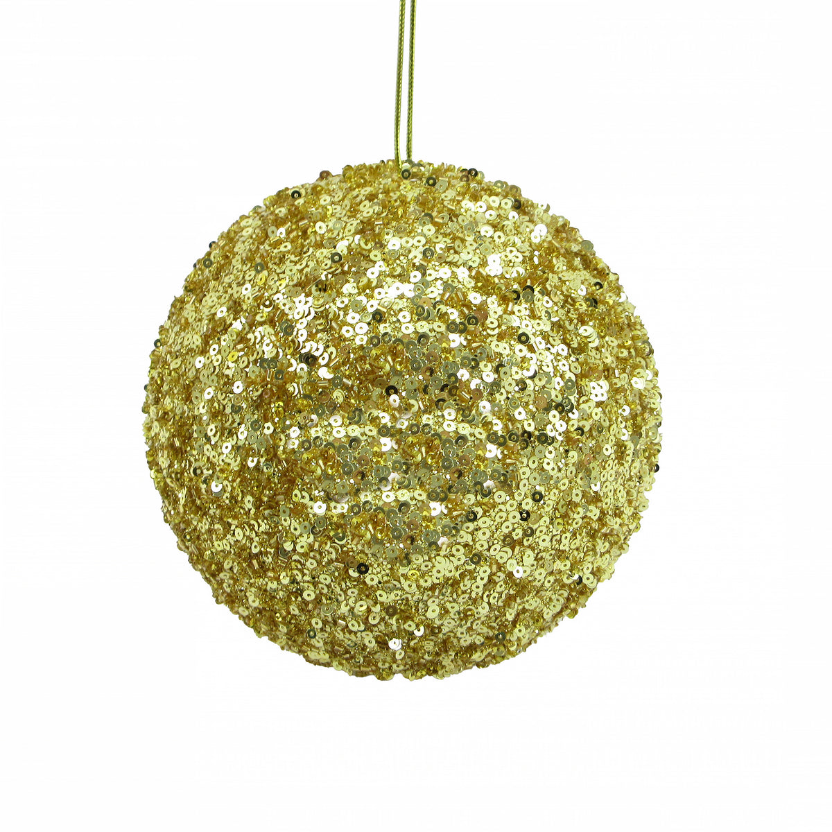 Gold Sequin Bauble