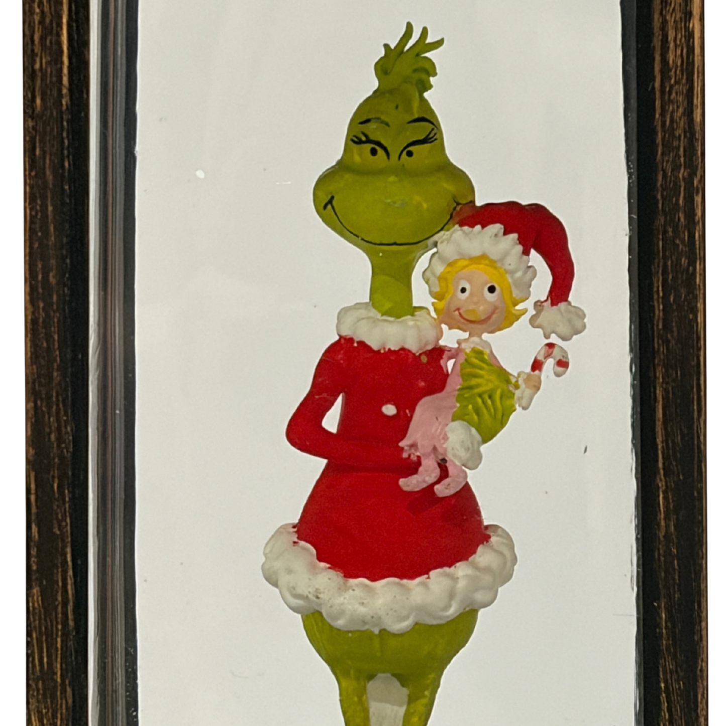 Grinch and Cindy Lou Who Lantern Snow Globe