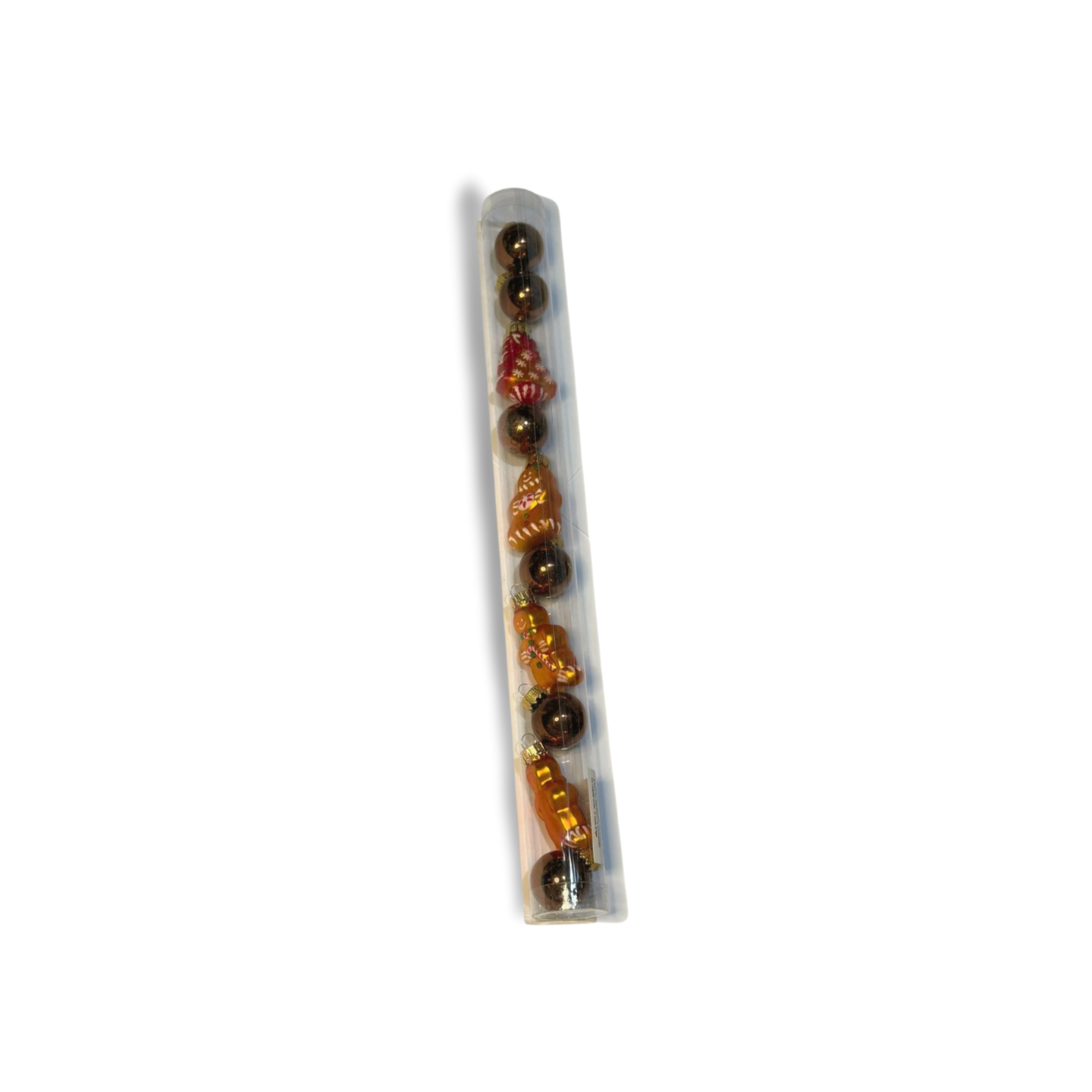 Miniature Figurine Glass Baubles