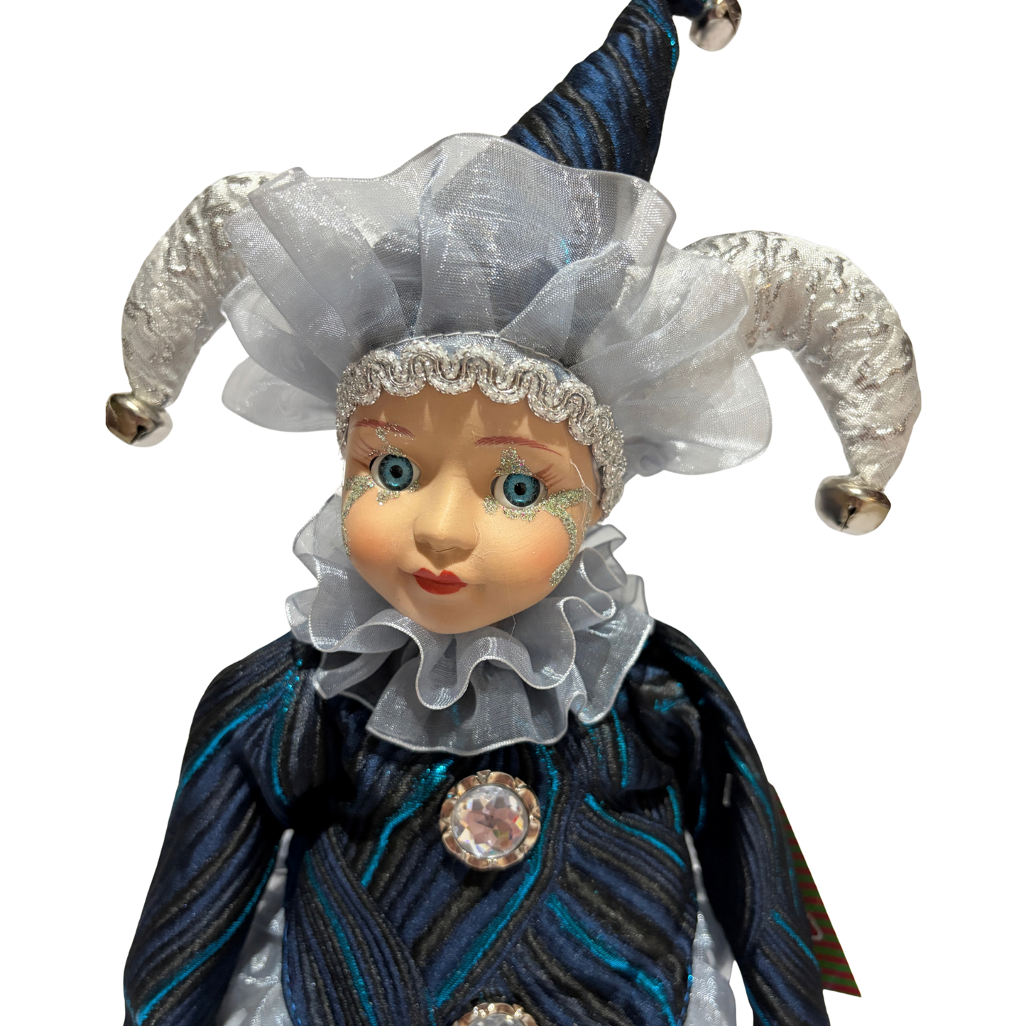 Musical Blue & Silver Jester