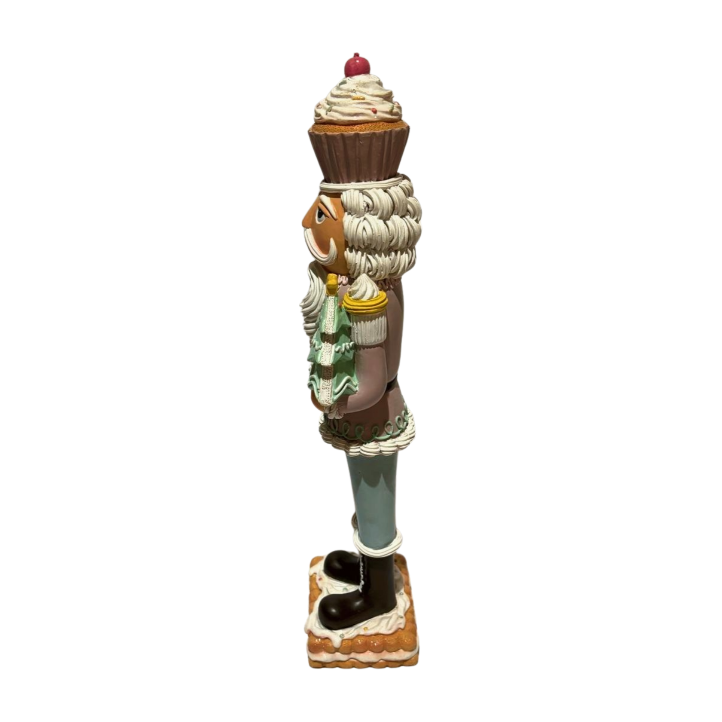 Pastel Nutcracker with a Christmas Tree