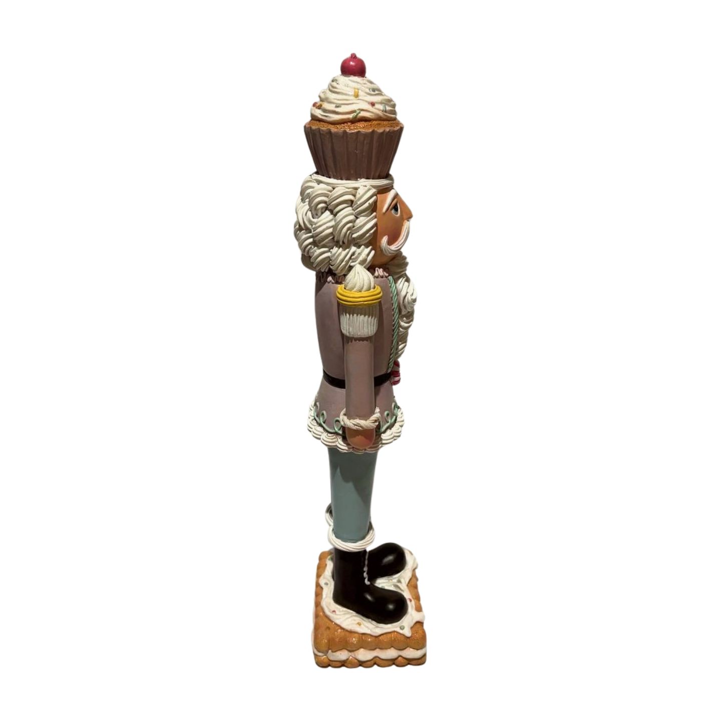 Pastel Nutcracker with a Christmas Tree