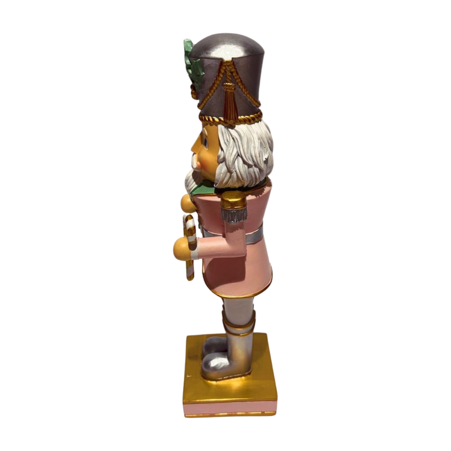 Pastel Nutcracker with a Wreath