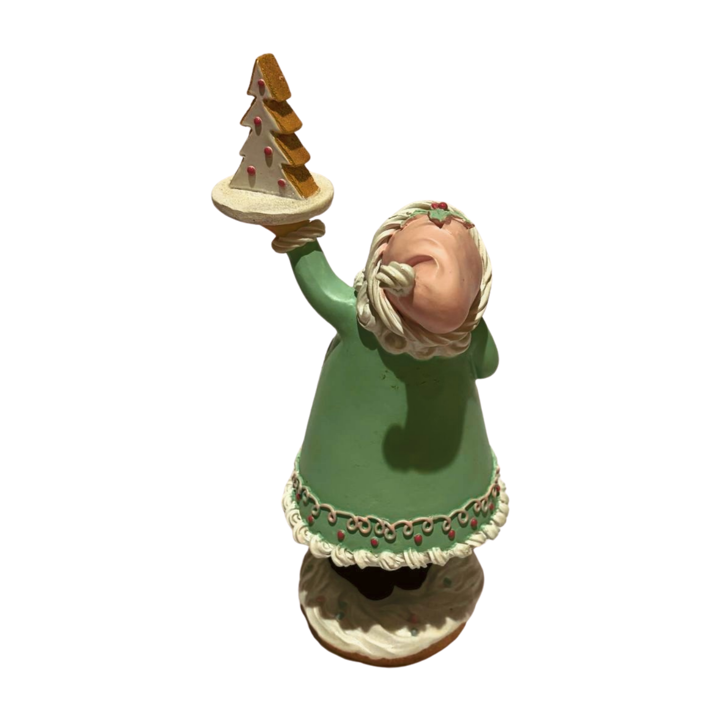 Pastel Santa with a Christmas Tree