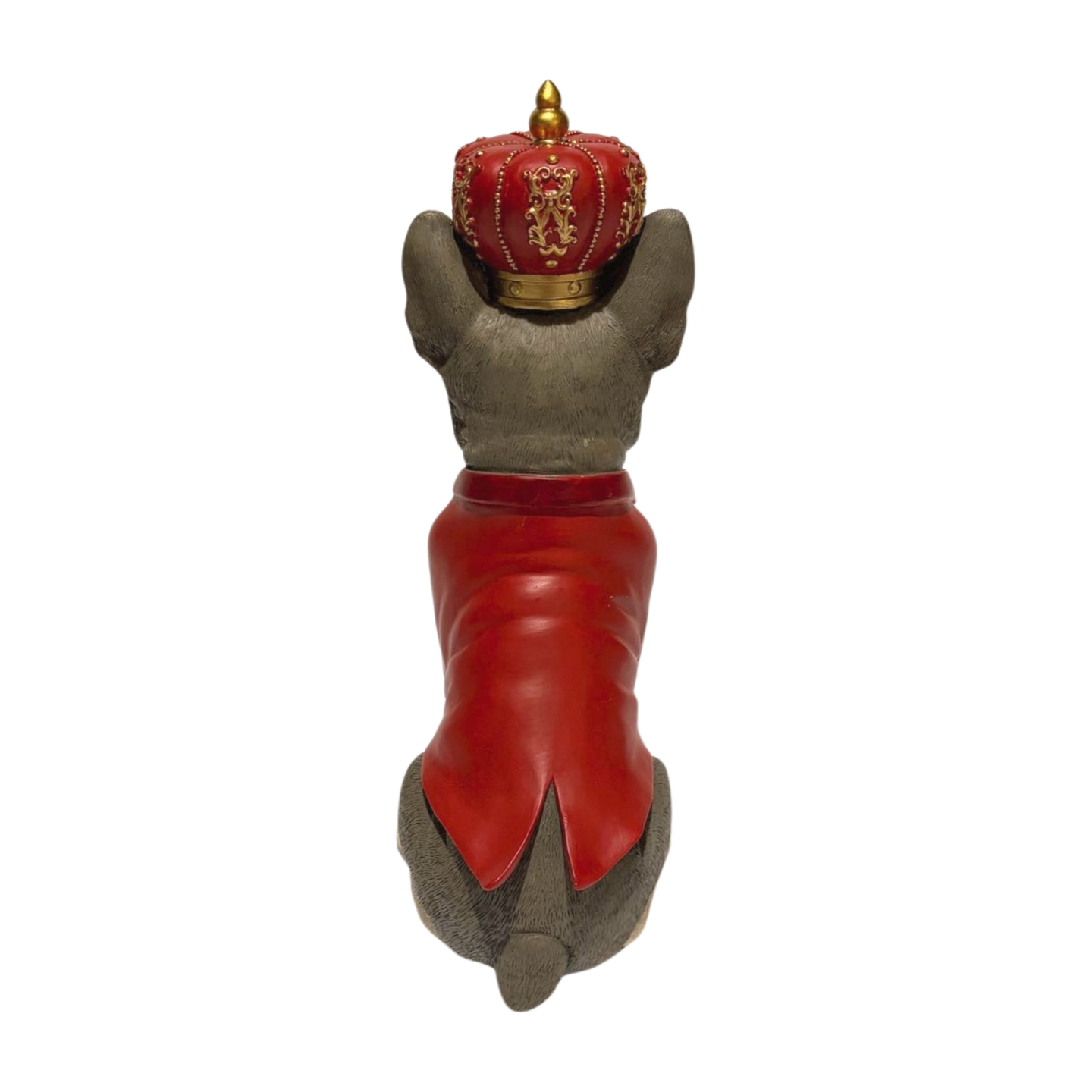 Regal French Bulldog wearing a Crown