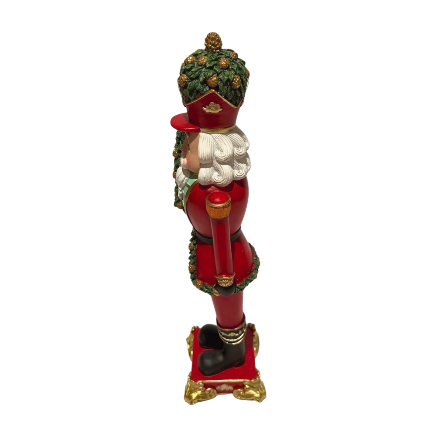 Regal Red and Green Nutcracker