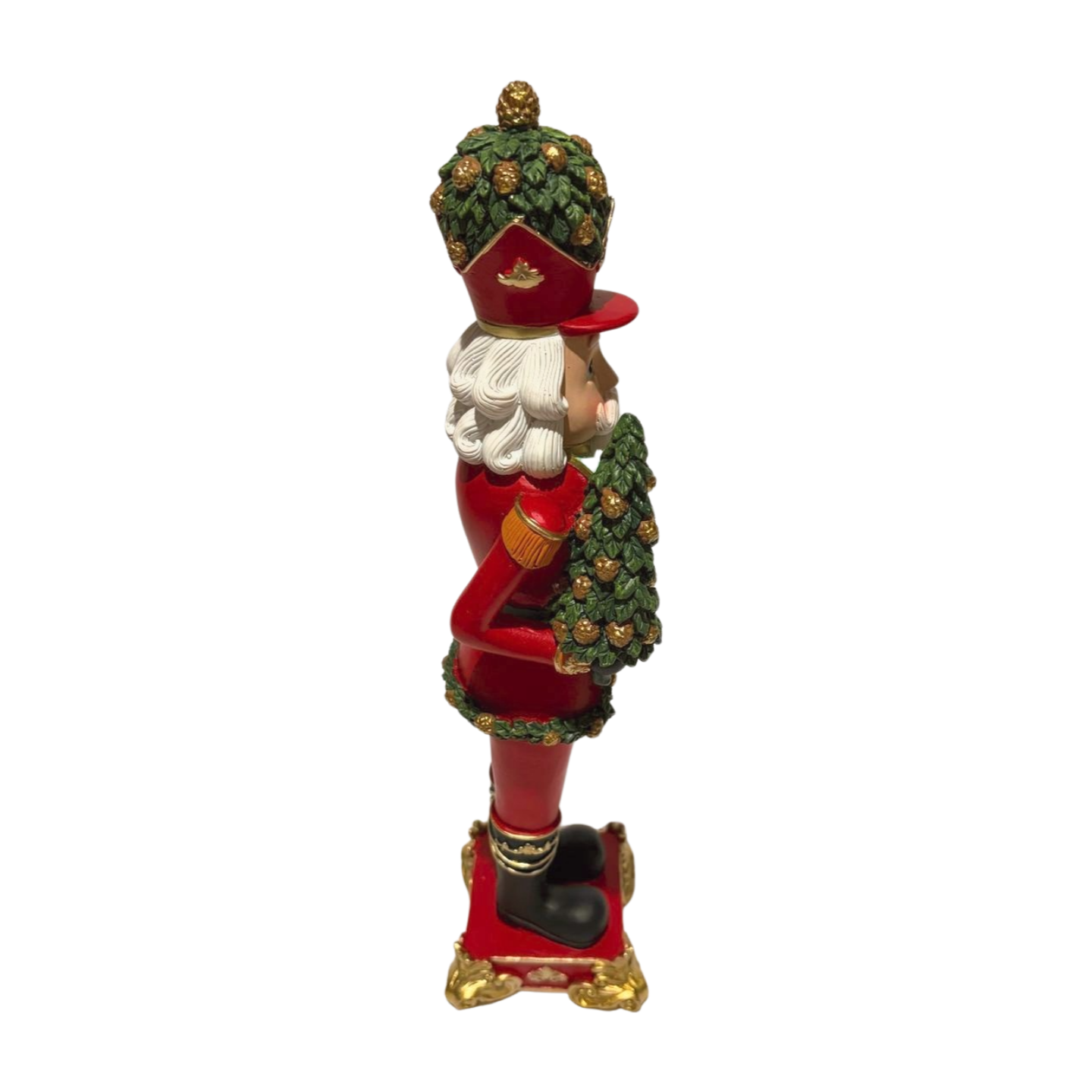 Regal Red and Green Nutcracker