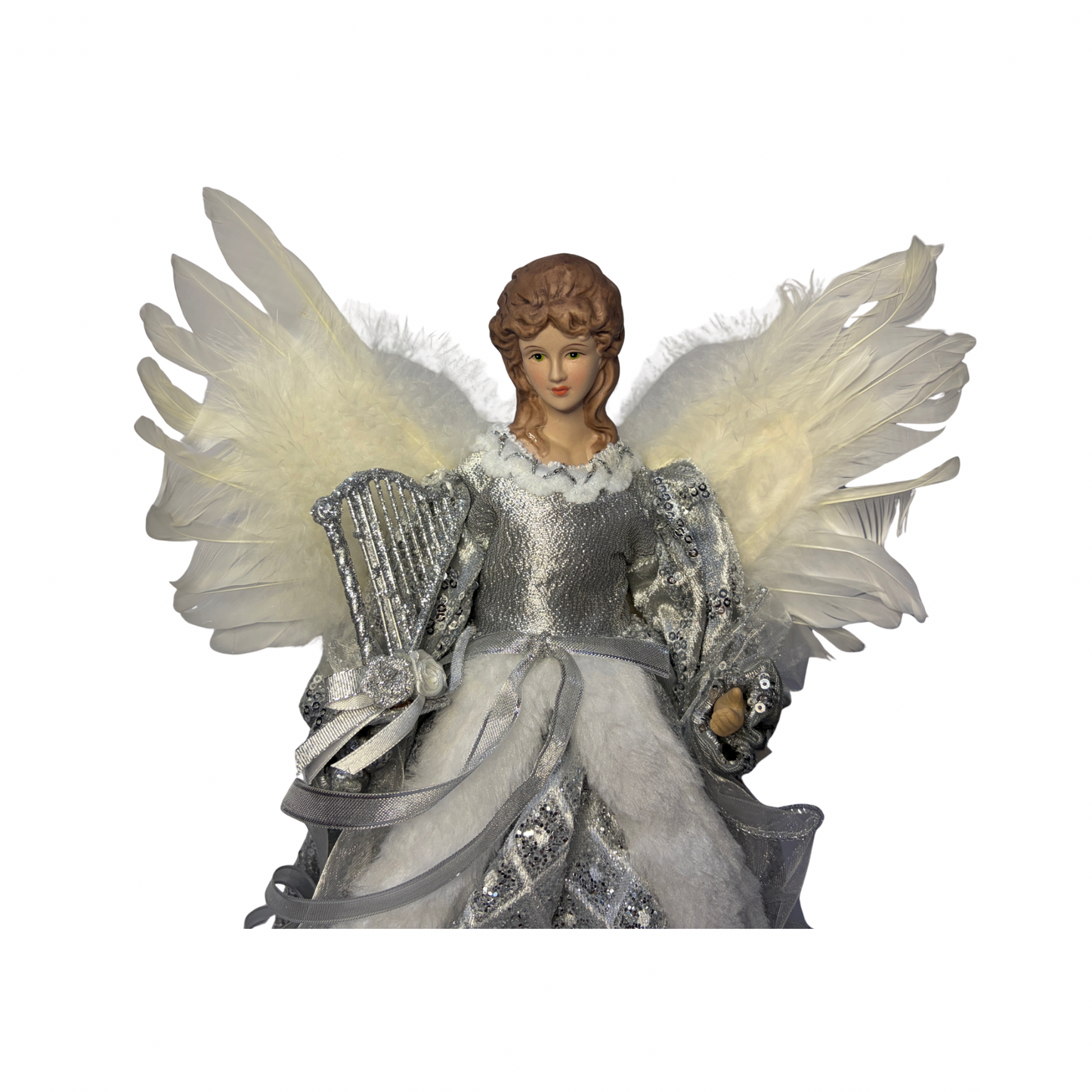 Silver Angel Tree Topper