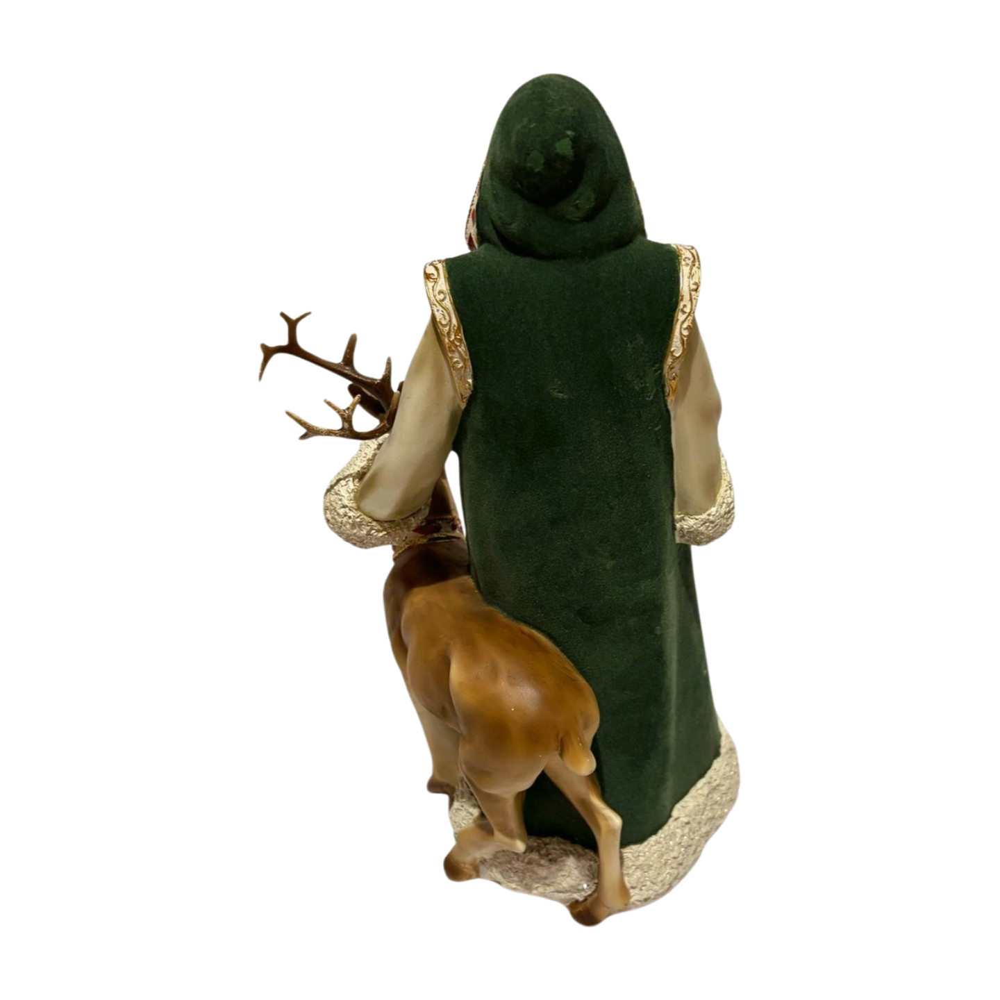 Velvet Santa and Reindeer